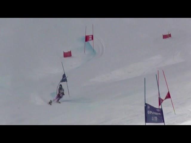 Mikaela Shiffrin Saas Fee GS training