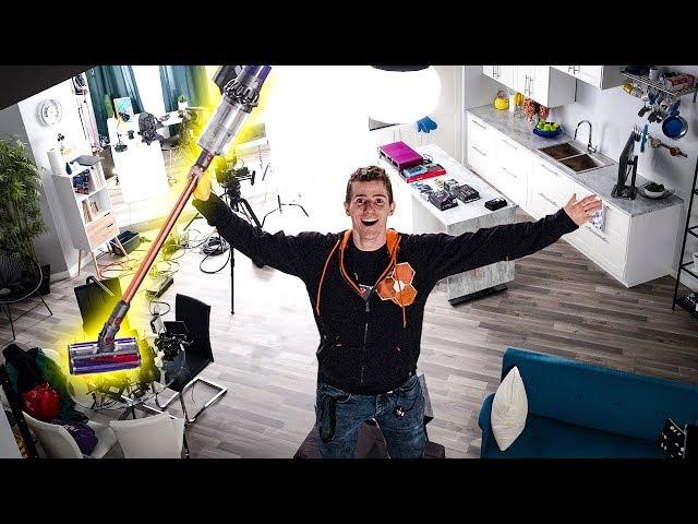 Ultimate Tour of Our NEW $100,000 Studio - Dyson Cyclone V10 Showcase