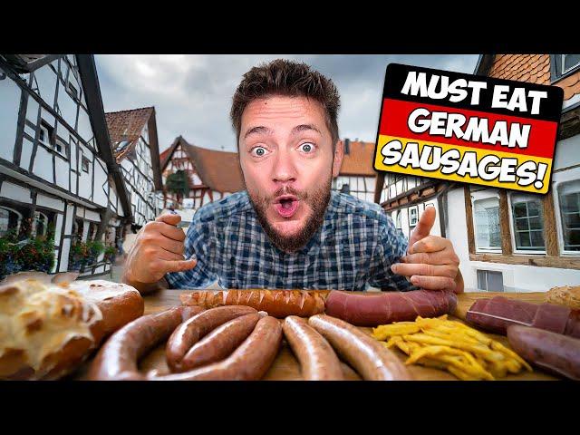 8 MUST TRY German Sausages! (& Where in Germany to Eat Them)