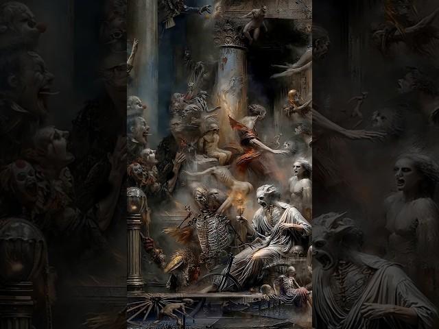 Discussion in Hades goes all wrong  #aiart#ai #surreal #aiartist
