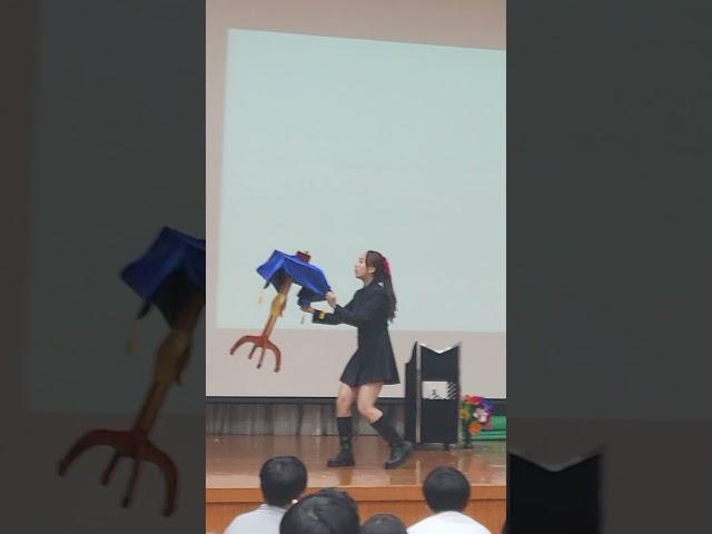떠오른다.. 테이블이 하늘을 날아?? ▶마술은 미리내마술극단