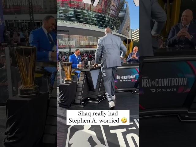 Shaq  Stephen A. Smith