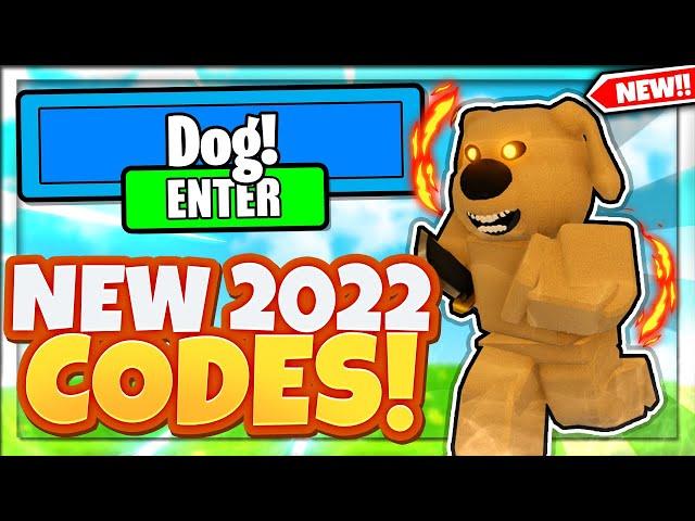 (2022) ALL *NEW* SECRET OP CODES In Roblox Dog!