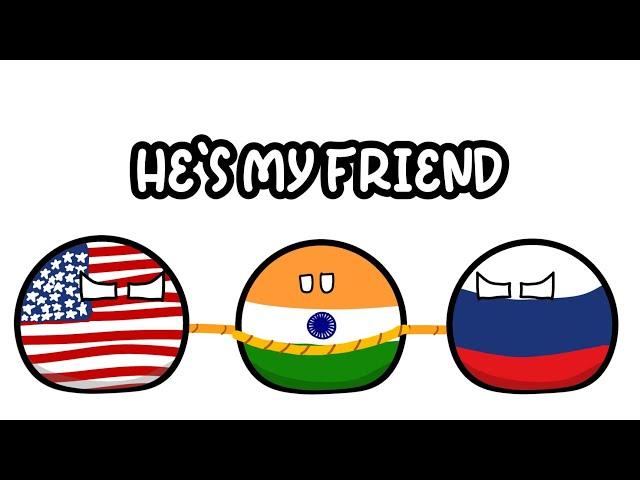 He's My Friend | #Countryballs