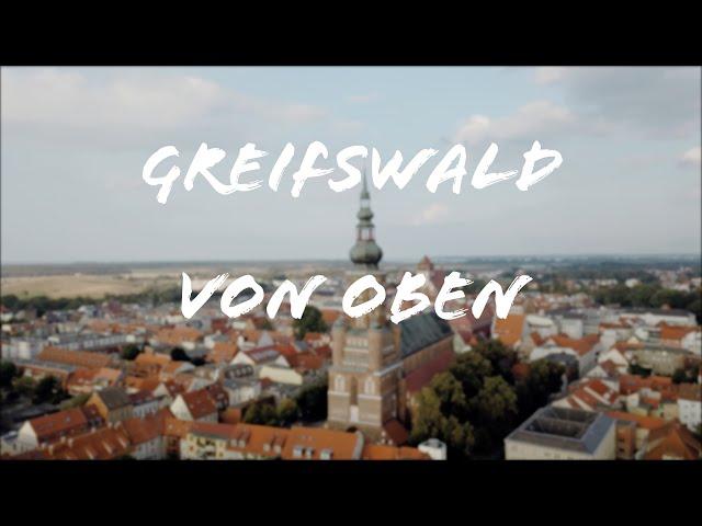 GREIFSWALD VON OBEN - DRONE-FOOTAGE - DJI MAVIC PRO - 4K