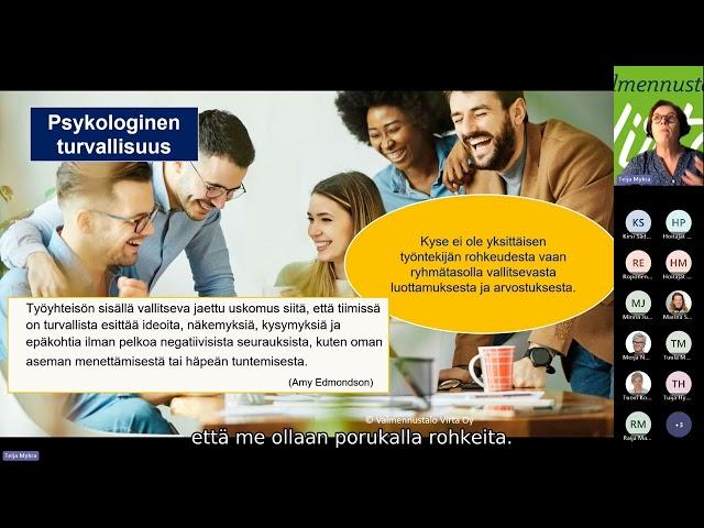 Hoivan tukipalvelut -webinaari 2/4 Onnistunut vuorovaikutus