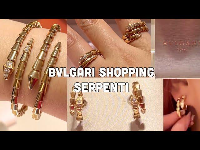 Bvlgari Shopping: Serpenti Bracelet, Ring, Earrings, B.zero1 Earrings, Bvlgari Bags, & More