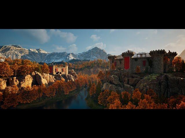 Autumn Castle: A Medieval Stronghold | Unreal Engine 5