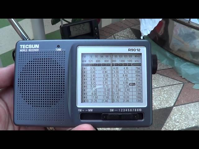 Romania 15220 Khz Degen DE15 VS Tecsun R9012 VS Panasonic RF 562