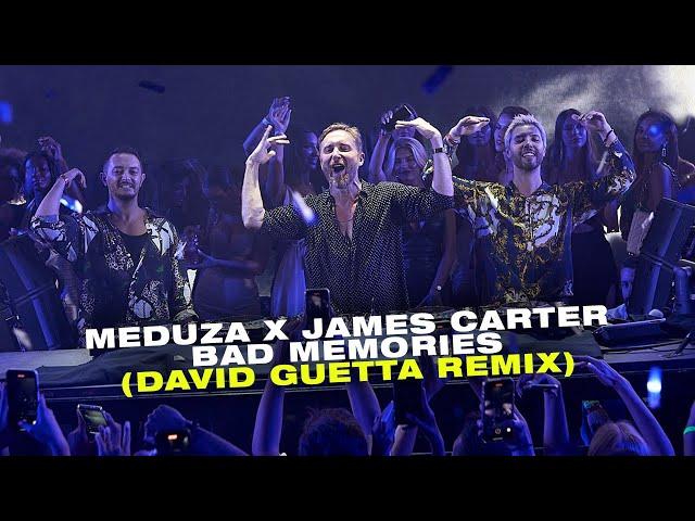 Meduza & James Carter - Bad Memories (David Guetta remix) [Visualizer]