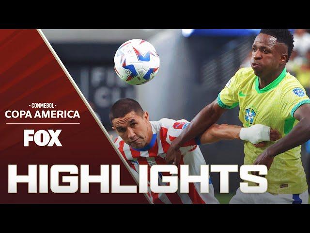 Paraguay vs. Brazil Highlights | 2024 Copa América