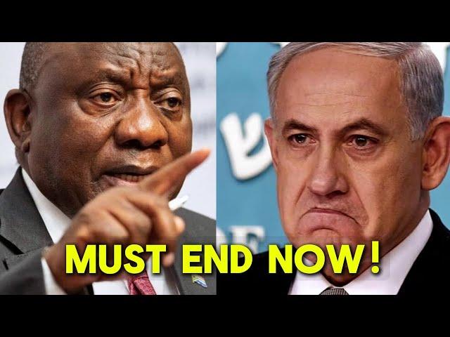 Israel Shocked by South Africa's President Ramaphosa's Fiery Speech in Algeria!