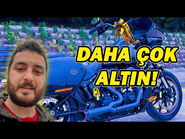 Harley Davidson Low Rider ST Upgrade Serisi #3 | DAHA ÇOK ALTIN! | Yeni Fren Diskleri