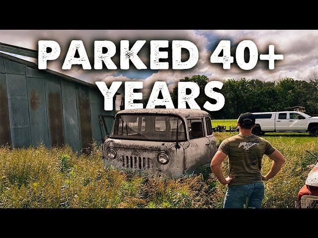 PARKED 40 YEARS Jeep Forward Control | Will it RUN and DRIVE?