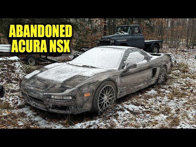 Abandoned Supercar: Acura NSX | First Wash in Years! | Car Detailing Restoration