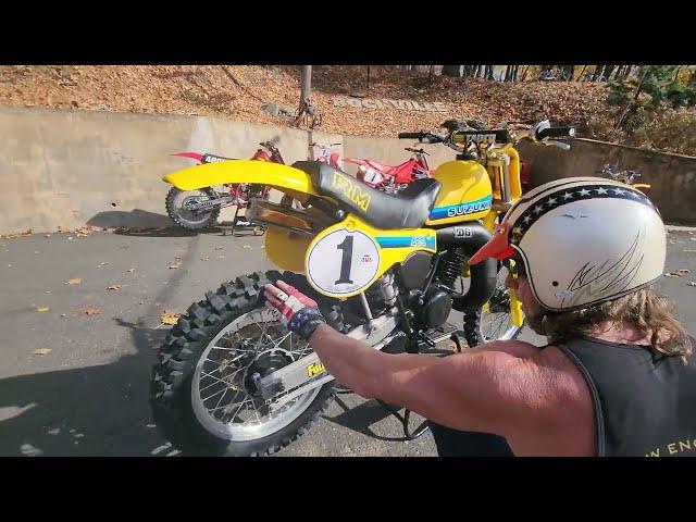 SUZUKI RM465 1982 BIG BORE AIR COOLED ROCKET SHIP!