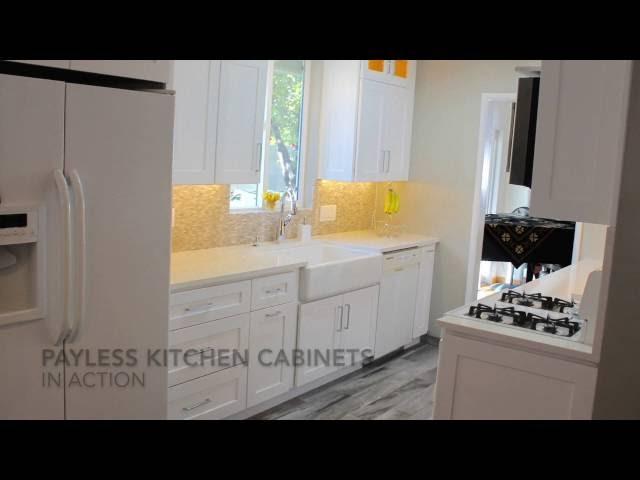 Kitchen Remodeling Los Angeles 866-482-0919 Payless Kitchen Cabinets in Action