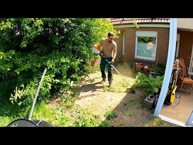 I Came Back a YEAR LATER to Clear this OVERGROWN Yard Again