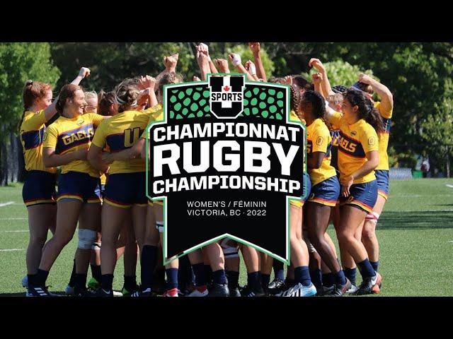 WRugby 2022 U-SPORTS National Championship: Ottawa vs. Queen's Final Game Highlights