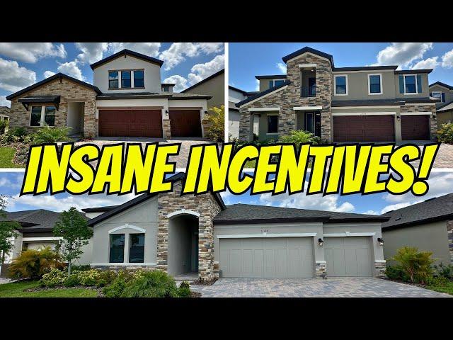 Inside 3 Riverview Florida New Construction Homes For Sale with Crazy Builder Incentives in 2024!