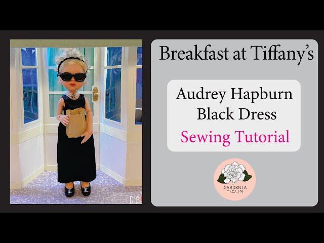 Breakfast at Tiffany's - Paola Reina Audrey Hepburn Black Dress Making Tutorial