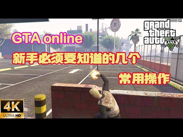 【GTA5 OL】 新手必須要知道的幾個常用操作，讓你快速上手gta5  （一）