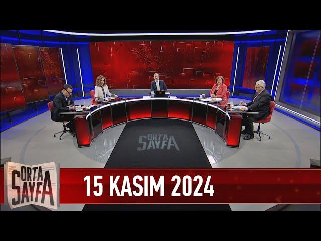 Saray'dan PKK'ya "siyasi hareket" tanımlaması. 15 Kasım 2024 Orta Sayfa NOW Haber