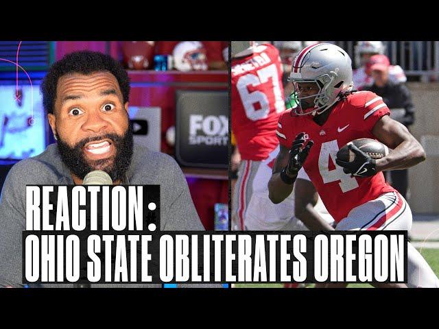 REACTION: Jeremiah Smith & Ohio State OBLITERATES Dan Lanning's No. 1 Oregon