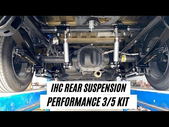 IHC suspension f150 3/5 performance kit rear suspension review!