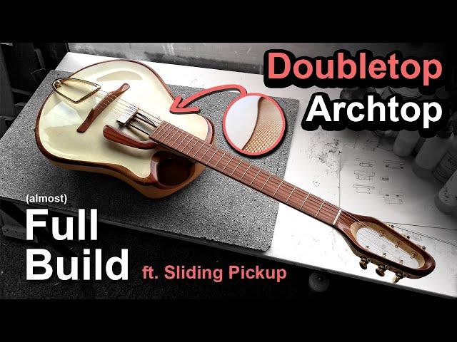 Making a Doubletop Archtop Guitar - the "Canna Jazz" - (almost) Full Build