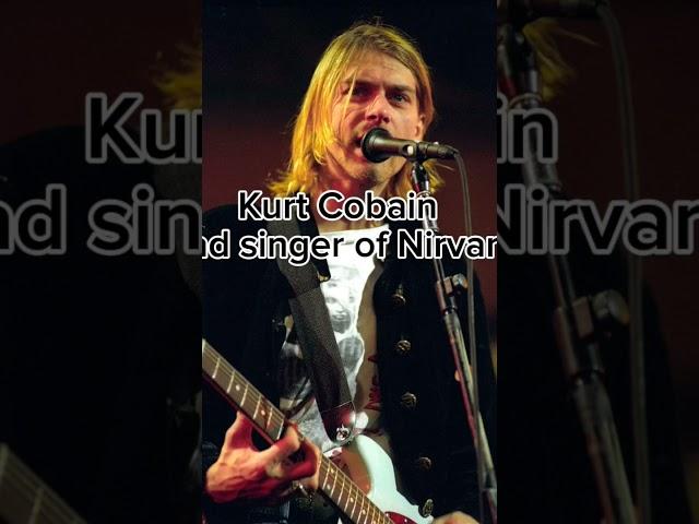 R.I.P Kurt Cobain #rip #kurtcobainforever @nirvana #capcut