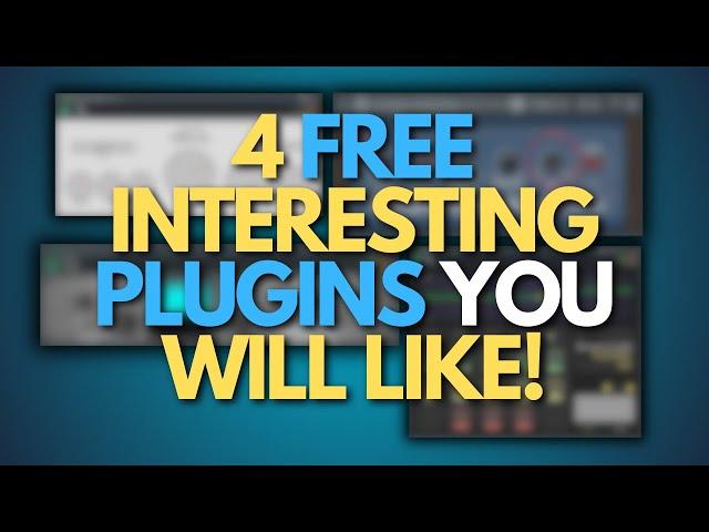 4 Free Interesting Vst Plugins You Will Like - How Are They FREE