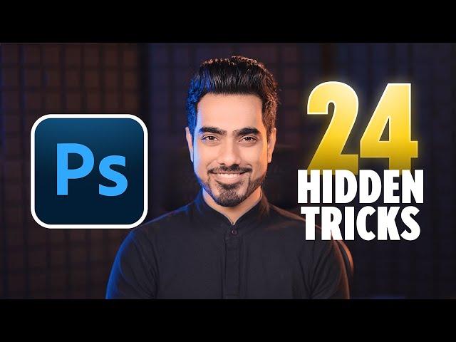 24 Hidden Photoshop Tricks Every Pro Must Know!