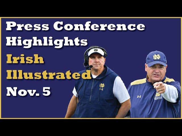 Coach and Player Press Conference Highlights, November 5th