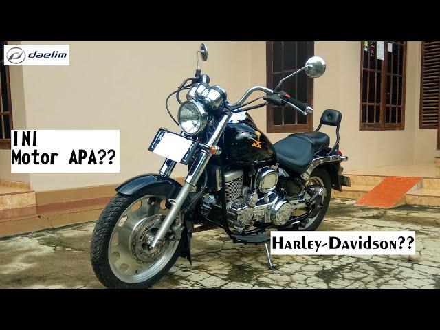 Daelim Daystar VL 125 | Comfortable and Inexpensive Harley Model Motorcycles | MOTO-CAR TV