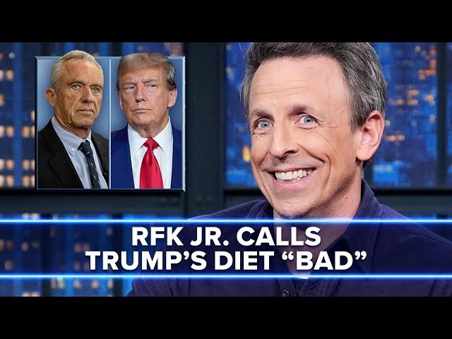 Trump’s Diet Criticized by Robert F. Kennedy Jr.: “The Stuff He Eats Is Really, Like, Bad”