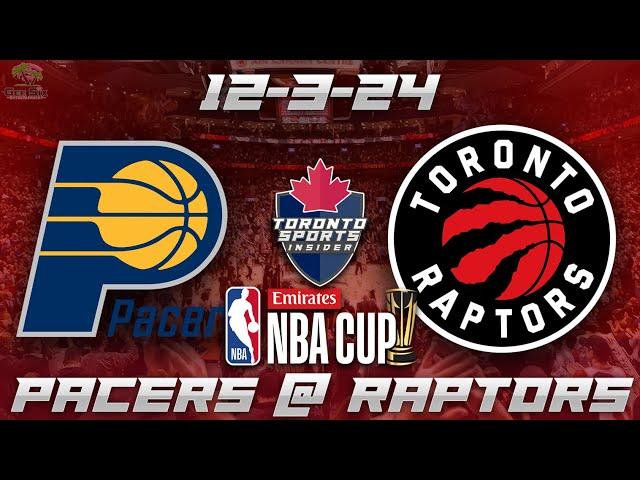 12-3-24 Indiana Pacers vs Toronto Raptors Game Audio | NBA Cup LIVE Stream Gamecast & Chat