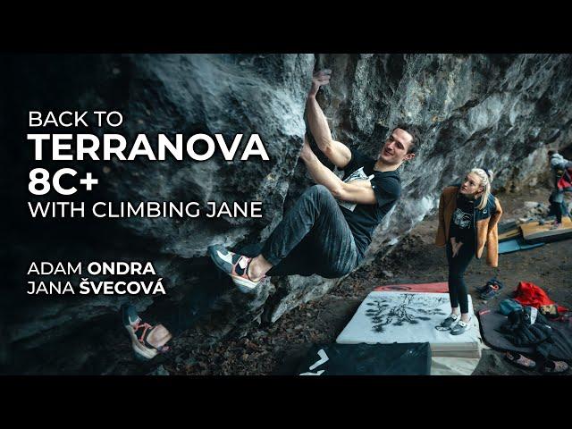 Back to Terranova 8C+ with Climbing Jane | Adam Ondra and Jana Švecová