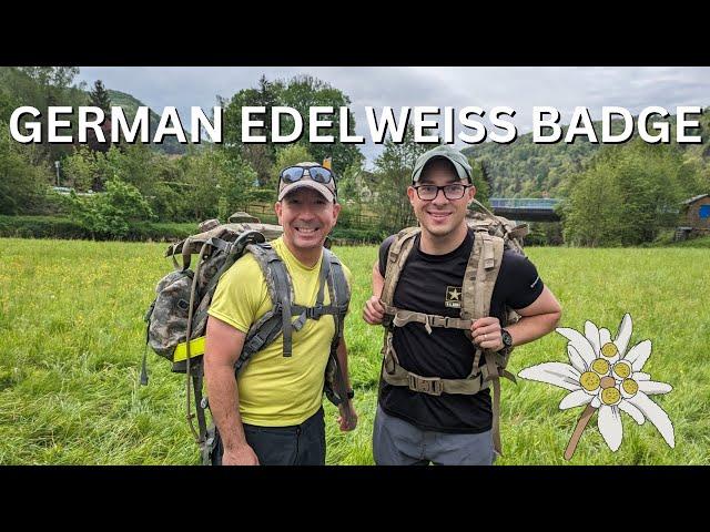 Earning The German Edelweiss Badge