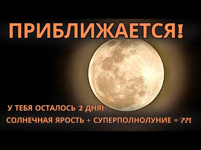 Готовьтесь! Пик солнечной активности во время суперлуния может повлиять на вас