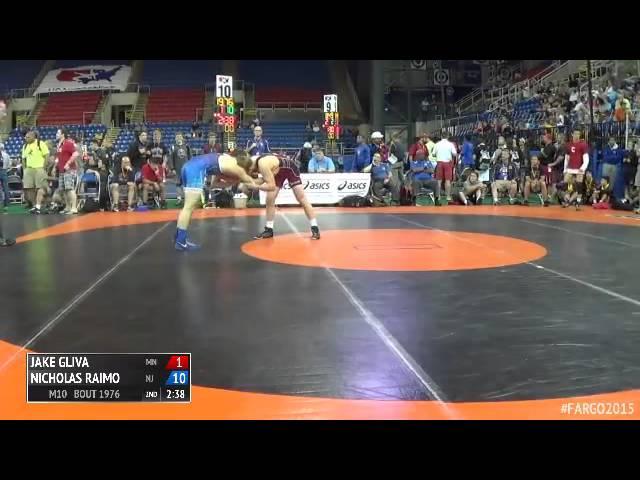 120 Semifinal - Nicholas Raimo (New Jersey) vs. Jake Gliva (Minnesota)