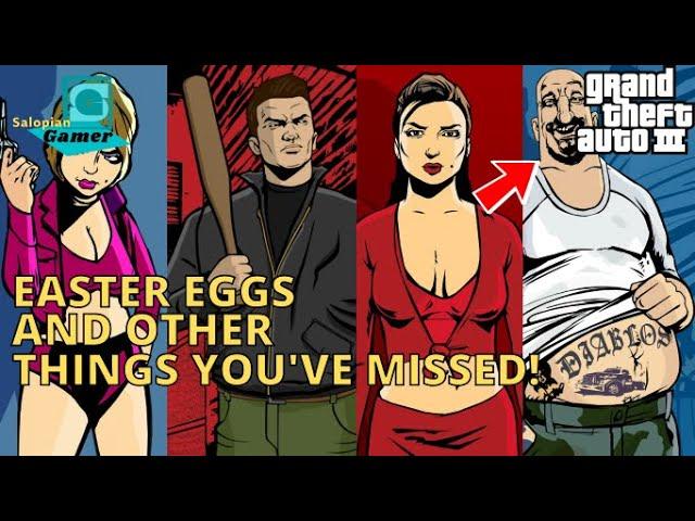 Grand Theft Auto 3 (2001) - Easter Eggs, Secrets and References you might have missed!