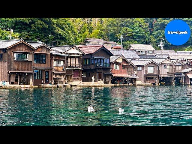 Visiting a Hidden Fishing Town in Kyoto Japan with 250 Boathouses | Ine no Funaya