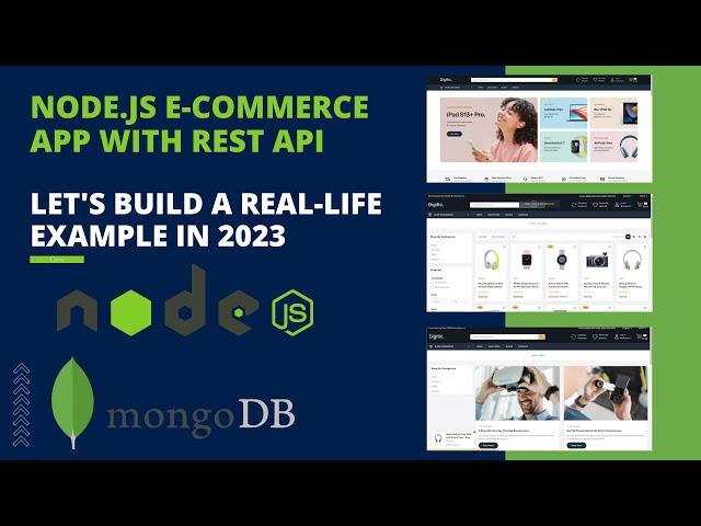 #01 Complete E-Commerce App Backend Api's Development With Node Js In 9 Hours