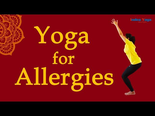 Yoga for Nasal Allergies | Sore throat | Congestion | runny nose remedy | allergic rhinitis | Bharat