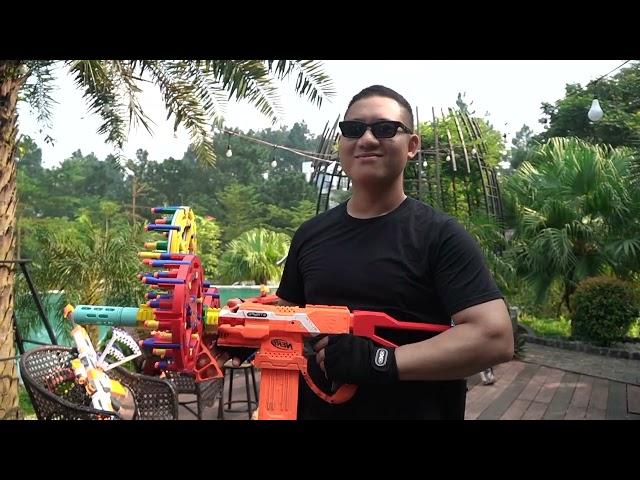 LTT Nerf Mod : Discover the Secret to Winning Every Nerf Battle Of S.W.A.T W Fight Masked Criminals