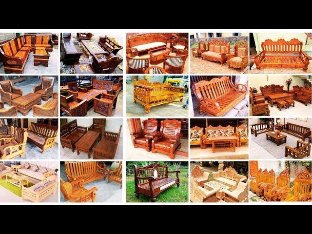 WOODEN BEST SOFA DESIGN| HOME DECOR| LATEST WOODEN SOFA SET DESIGN IDEAS FOR LIVING ROOM AND BALCONY