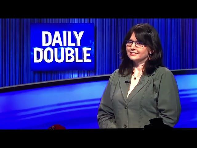 LARISSA KELLY BET IT ALL ON DAILY DOUBlE ALL-NEW TODAY 2024 JEOPARDY INVITATIONAL TOURNAMENT 3/21