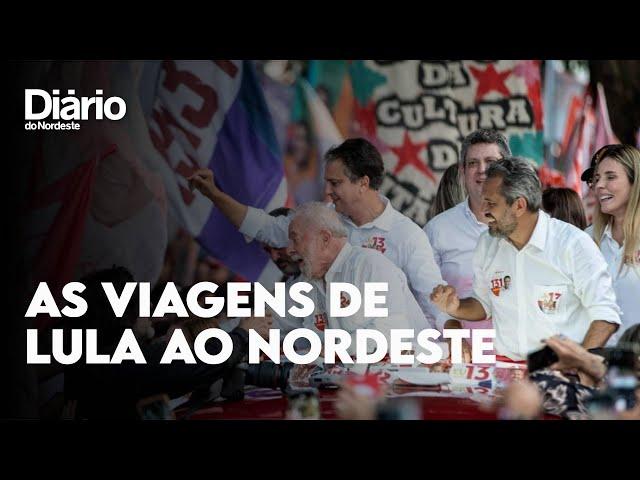 O peso das viagens de Lula ao Nordeste