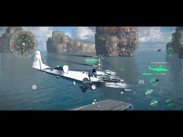 Modern Warships Test Gameplay | KA-50 "Black Shark" Helicopter - Overpriced or Underrated?